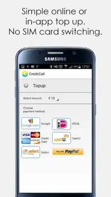 CreditCall android App screenshot 0